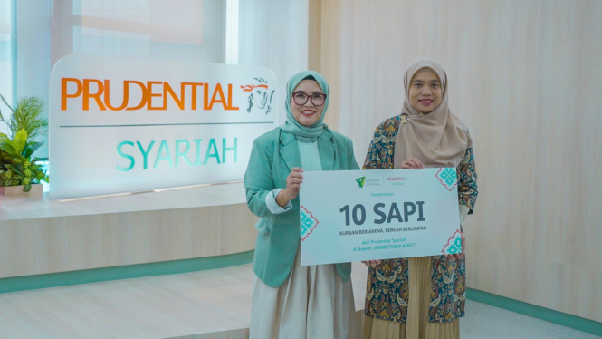 Ribuan Warga di Wilayah 3T Terima Daging Kurban dari Prudential Syariah