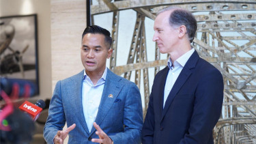 Ketum Kadin Indonesia Anindya Bakrie dan Duta Besar Belanda untuk Indonesia