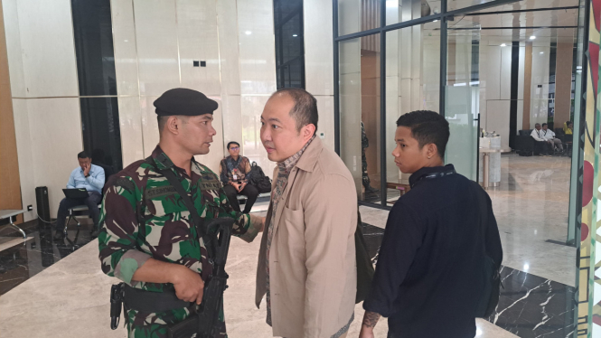 Iwan Kurniawan Lukminto di Kejaksaan Agung 