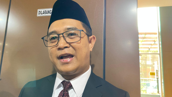 Direktur Jenderal (Dirjen) Administrasi Hukum Umum (AHU) Widodo di kantornya pada Selasa 10 Juni 2025