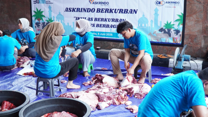 Askrindo Berkurban