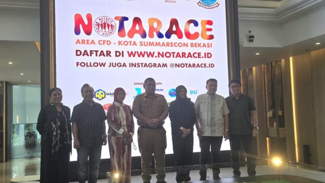 Notarace bakal diikuti 3500 pelari