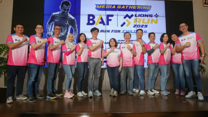 Media Gathering BAF Lions Run 2025