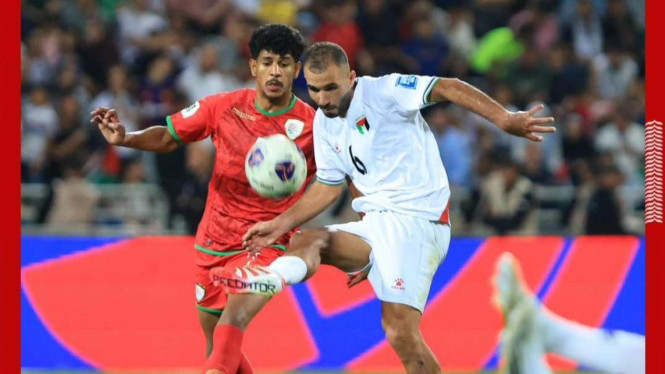 Duel Timnas Oman vs Timnas Palestina