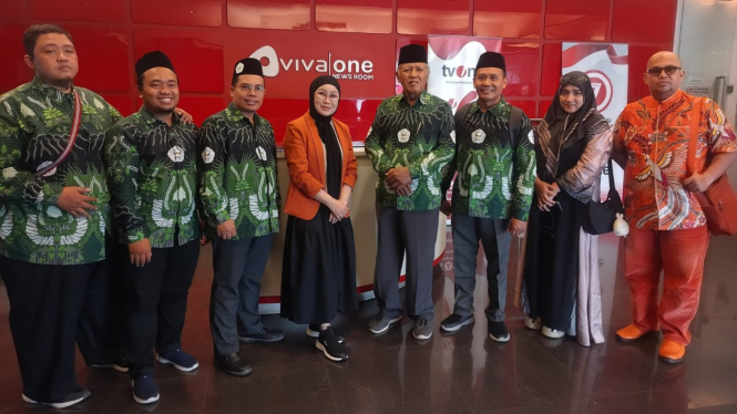 Ikatan Pesantren Indonesia melakukan kunjungan ke tvOne