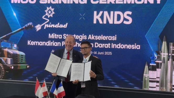 VIVA Militer: PT Pindad dan KNDS France sepakati pengembangan munisi Caesar
