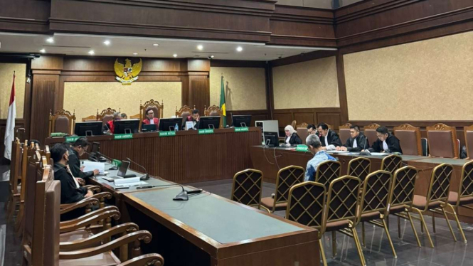 Sidang Eksepsi Terdakwa Kasus Korupsi Taspen