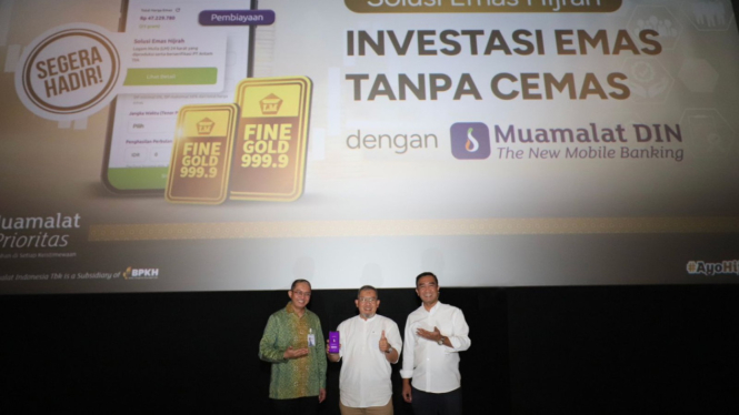 Fitur Solusi Emas Hijrah dari Bank Mualamalat Mudahkan Pembiayaan Emas