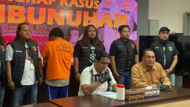 Polrestabes Semarang merilis kasus pembunuhan tamu hotel di Semarang