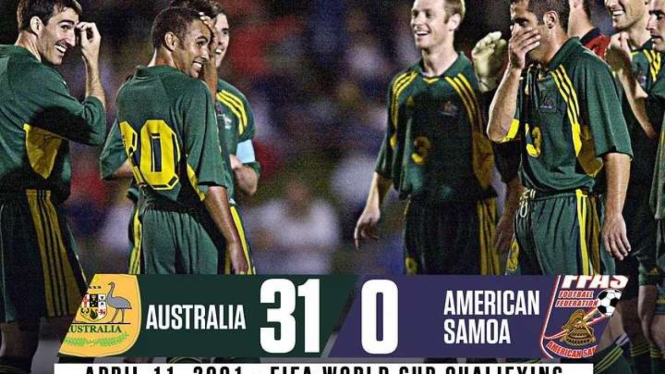 Australia vs American Samoa