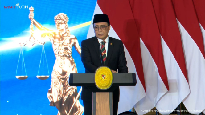 Ketua Mahkamah Agung (MA) Sunarto (Tangkapan Layar YouTube Sekretariat Presiden)