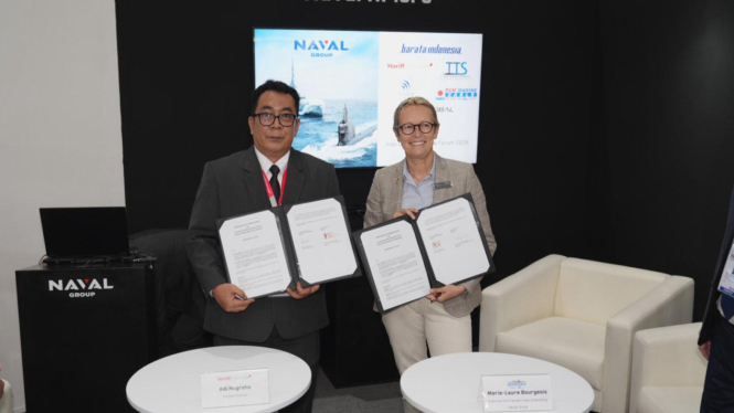 VIVA Militer: Inhan Dalam Negeri, Hariff Defense teken MoU dengan Naval Group