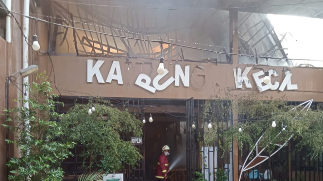 Foto lokasi kebakaran (dok: istimewa)