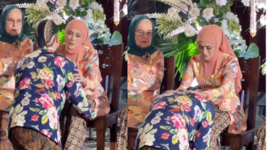 Al Ghazali Sungkem ke Mulan Jameela