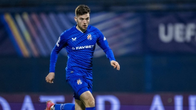  Martin Baturina saat masih bermain untuk klub Kroasia, Dinamo Zagreb.