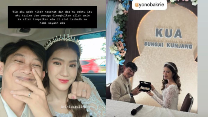 Yono Bakrie dan Vini Caroline