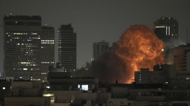 Serangan Balasan Iran ke Israel