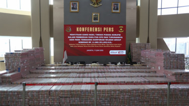 Kejagung Sita Rp11,8 T dari Wilmar Group di Kasus CPO, ini Penampakan Uangnya