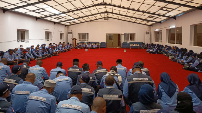 Petugas haji Daker Madinah rapat koordinasi persiapan kedatangan jemaah dari Makkah