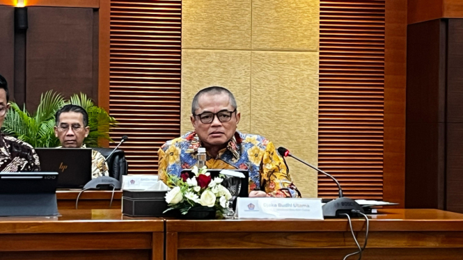 Direktur Jenderal Bea dan Cukai Kementerian Keuangan (Kemenkeu), Djaka Budhi Utama
