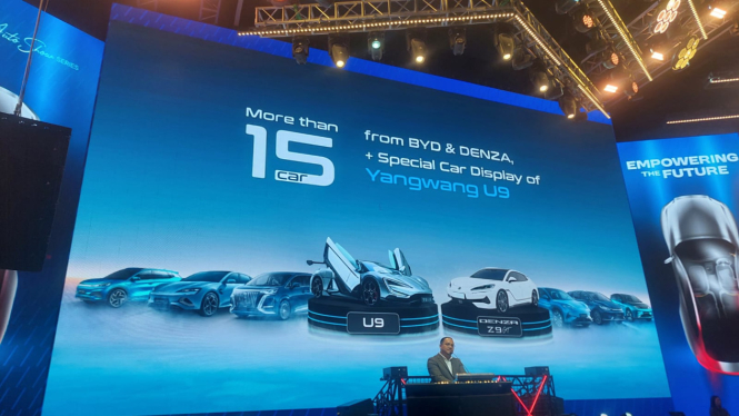 BYD akan membawa mobil Yangwang U9 di GIIAS 2025