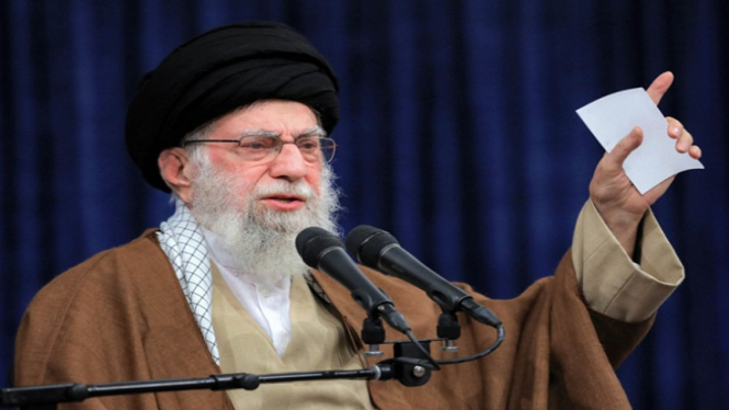 Pemimpin tertinggi Iran Ayatollah Ali Khamenei