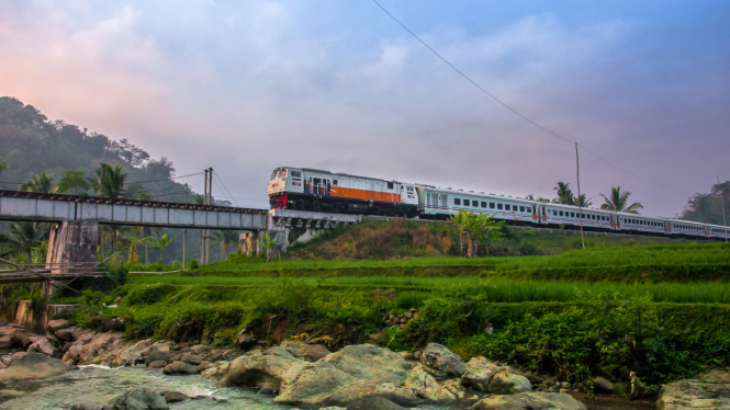 Kereta milik PT Kereta Api Indonesia (KAI) [Humas PT KAI]