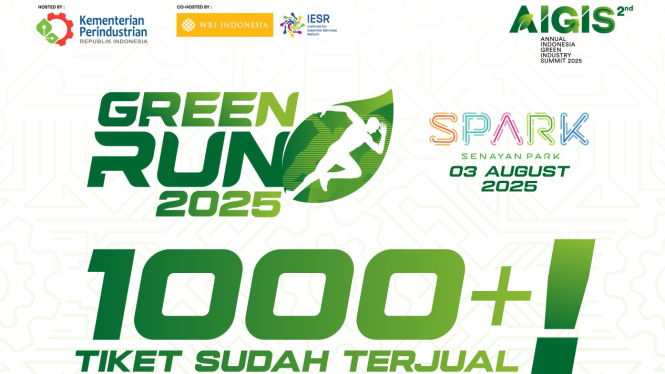 Green Run 2025 ludes terjual