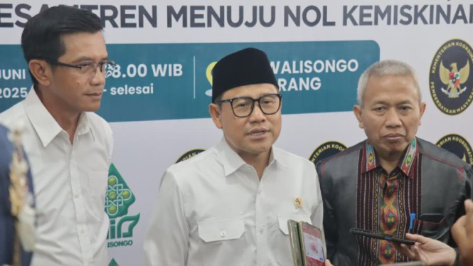 Menteri Koordinator Bidang Pemberdayaan Masyarakat Muhaimin Iskandar.