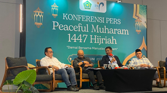 Konferensi Pers Peaceful Muharam 1447 H Bimas Islam Kemenag