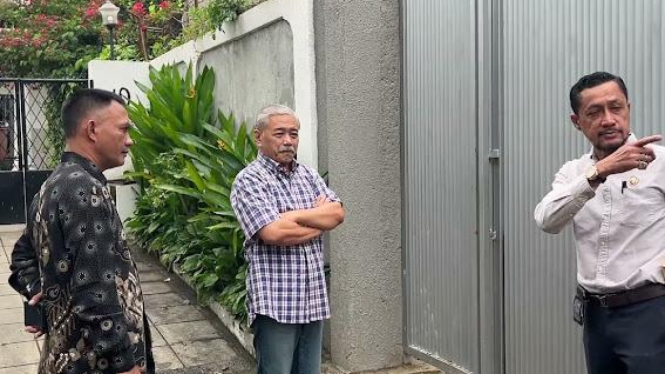 Hayono Isman Maksa Masuk ke Rumah Djan Faridz (doc: istimewa)