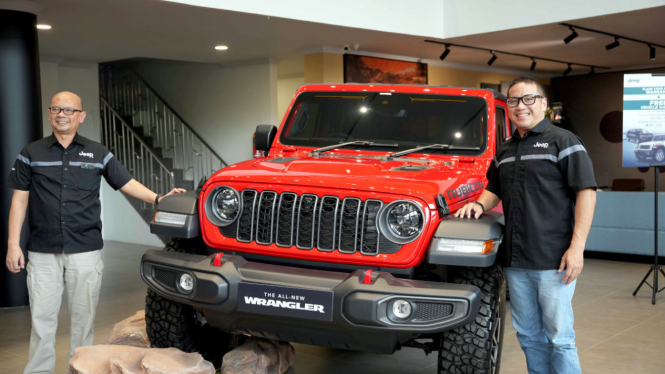 Peluncuran Jeep Wrangler Rubicon di Medan, Sumatera Utara
