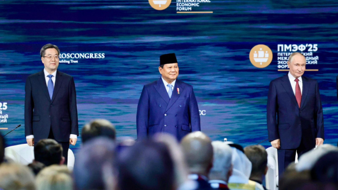 Presiden Prabowo Subianto menghadiri St. Petersburg International Economic Forum (SPIEF) 2025 di St. Petersburg, Rusia.