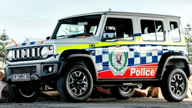 Suzuki Jimny jadi mobil polisi di Australia