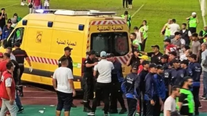 Suporter MC Alger meninggal saat perayaan juara