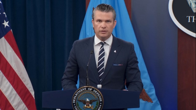 Menteri Pertahanan AS Pete Hegseth