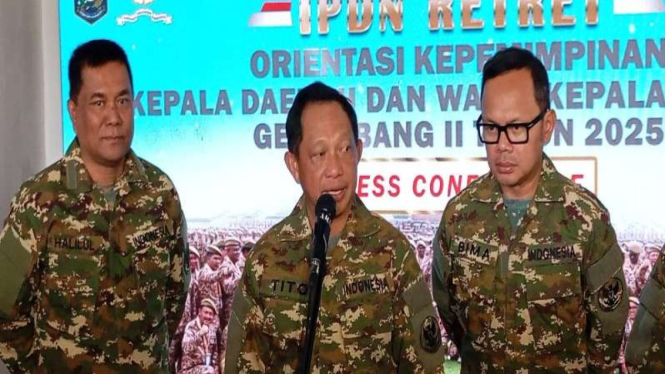 Menteri Dalam Negeri Tito Karnavian.
