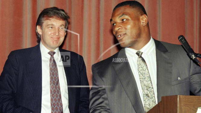 Donald Trump dan Mike Tyson
