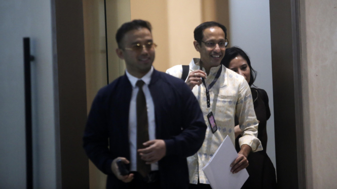 Nadiem Makarim penuhi panggilan pemeriksaan Kejagung