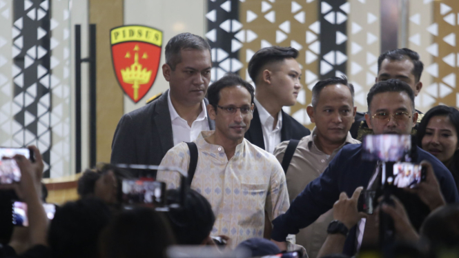 Nadiem Makarim penuhi panggilan pemeriksaan Kejagung