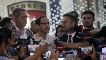 Nadiem Makarim penuhi panggilan pemeriksaan Kejagung
