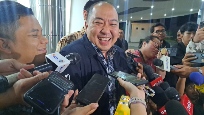 Iwan Kurniawan Lukminto di Kejaksaan Agung 