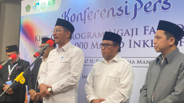 Konferensi Pers Kick Off Program Ngaji Fasholatan dan 1.000 Masjid Inklus