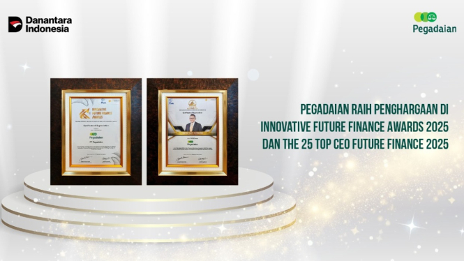 Pegadaian memborong 2 (dua) penghargaan