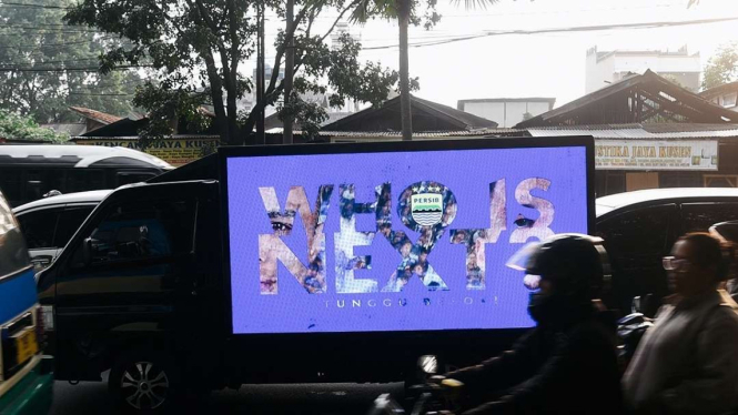 Persib Bandung perkenalkan pemain pakai mobitron