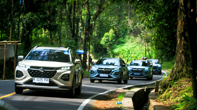 Test drive Suzuki Fronx di Bandung, Jawa Barat