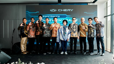 Pembukaan diler baru Chery di Cikarang, Jawa Barat.