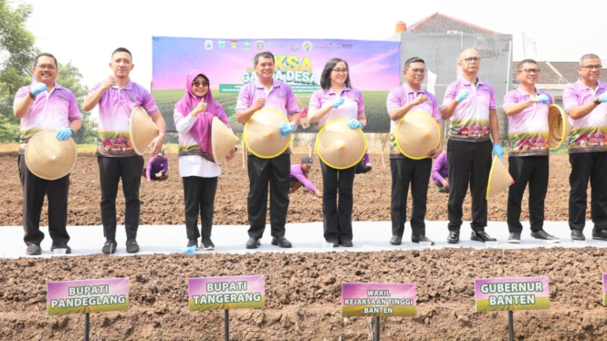 Jamintel Kejagung Reda Manthovani meluncurkan program 'Jaksa Garda Desa'