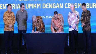 Kementerian UMKM bersama CBI resmi menandatangani Perjanjian Kerja Sama.