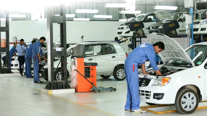 Servis mobil Suzuki di India